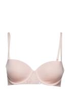 Lght Lined Balcon Lingerie Bras & Tops Balc Tte Bras Pink Calvin Klein