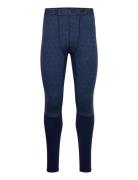 Geo Merino Wool Pants Bottoms Base Layer Bottoms Navy Bula