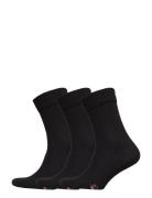 Merino Dress Socks 3-Pack Sport Socks Regular Socks Black Danish Endur...