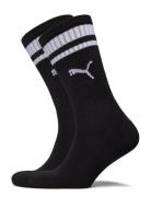 Puma Unisex Heritage Crew Sock 2P Sport Socks Regular Socks Black PUMA