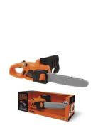Black & Decker - Chainsaw Toys Role Play Toy Tools Orange Smoby