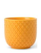 Rhombe Color Æggebæger Home Tableware Bowls Egg Cups Orange Lyngby Por...