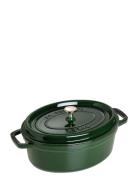 La Cocotte - Oval Cast Iron, 3 Layer Enamel Home Kitchen Pots & Pans C...