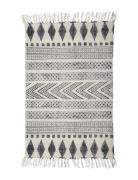 Block Tæppe Home Textiles Rugs & Carpets Wool Rugs Grey House Doctor