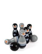 Bowling Games - Wooden Penguin Toys Puzzles And Games Games Active Gam...