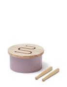 Drum Mini Toys Musical Instruments Purple Kid's Concept