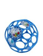 Oball Rattle - Blå Toys Baby Toys Rattles Blue Oball