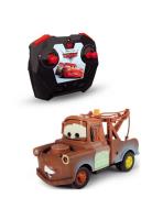 Rc Disney Cars Turbo Racer Mater Toys Remote Controlled Toys Multi/pat...