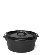 Satake Outdoor Dutch Oven Home Kitchen Pots & Pans Saucepans Black Sat...