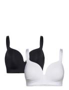 Bra Flora Theresia 2 Pack Lingerie Bras & Tops T-shirt Bras Multi/patt...