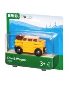 Brio 33406 Kvægvogn Toys Toy Cars & Vehicles Toy Vehicles Trains Yello...