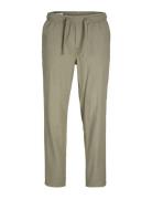 Jpstace Jjbreeze Linen Dek Bottoms Trousers Linen Trousers Green Jack ...