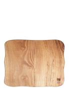 Raw Teak - Skærebræt 1 Stk 40X30X2 Cm Home Kitchen Kitchen Tools Cutti...