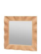 Wavy Mirror Home Furniture Mirrors Wall Mirrors Brown Broste Copenhage...