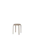 Oda Stool Home Furniture Chairs & Stools Stools & Benches Beige Broste...