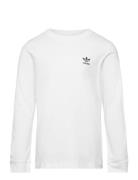 Ls Tee Sport T-shirts Long-sleeved T-Skjorte White Adidas Originals