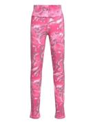 Jg Fi Aop Tig Sport Leggings Pink Adidas Sportswear