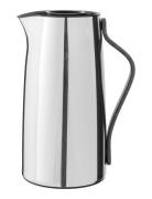 Emma Vacuum Jug, Coffee 1.2 L. Steel/Black Handle Home Tableware Jugs ...