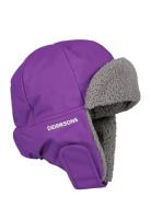 Biggles Cap 6 Accessories Headwear Hats Winter Hats Purple Didriksons