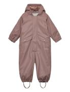 Thermo Rainsuit Aiko Outerwear Coveralls Rainwear Coveralls Pink Wheat