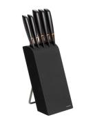 Edge Knife Block With 5 Knives Home Kitchen Knives & Accessories Knife...