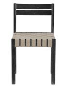 Maron Spisebordsstol, Sort, Gummitræ Home Furniture Chairs & Stools Ch...