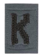 Knitted Letter K, Blue Home Kids Decor Decoration Accessories-details ...