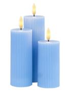 Smilla Rechargeable Home Decoration Candles Led Candles Blue Sirius Ho...