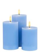 Smilla Rechargeable Home Decoration Candles Led Candles Blue Sirius Ho...