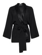 Rodebjer Tennessee Cape Designers Blouses Long-sleeved Black RODEBJER