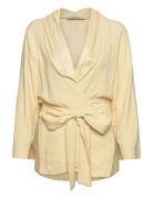 Rodebjer Tennessee Cape Designers Blouses Long-sleeved Yellow RODEBJER