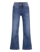 Asta Bottoms Jeans Bootcut Jeans Blue Molo