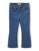 Kmgmila-Iris Flared Dnm Pimbox Bottoms Jeans Bootcut Jeans Blue Kids O...