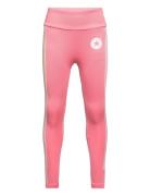 Cnvg Blocked High Rise Legging Sport Leggings Pink Converse