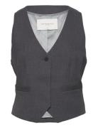 Cmtailor-Waistcoat Blazers Sleeveless Blazers Grey Copenhagen Muse