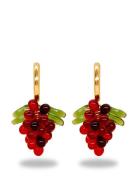 Candy Currant Jelly Earrings Designers Jewellery Earrings Hoops Red AN...