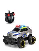 Swedish Rc Police Offroader, Rtr Toys Remote Controlled Toys Multi/pat...