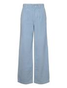 Corduroy Pants Designers Trousers Wide Leg Blue Stella Nova