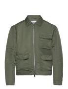 Nylon Boxed Cargo Jacket Designers Jackets Bomber Jackets Khaki Green ...