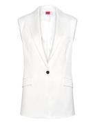 Ameya-1 Blazers Sleeveless Blazers White HUGO