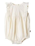 Romper Emmaline Bodies Sleeveless Bodies Cream Wheat