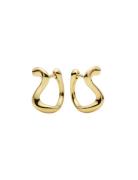 Lotus 9 Huggie Gold Hp - Pair Designers Jewellery Earrings Hoops Gold ...