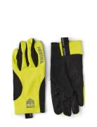 Runners All Weather - 5 Finger Yellow High Viz-6 Sport Gloves Finger G...