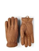 Eirik Accessories Gloves Finger Gloves Brown Hestra