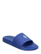 Signature Pony Slide Shoes Summer Shoes Sandals Pool Sliders Blue Polo...