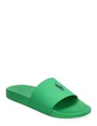 Signature Pony Slide Shoes Summer Shoes Sandals Pool Sliders Green Pol...