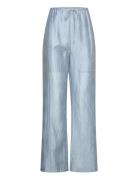 Rodebjer Lunara Designers Trousers Wide Leg Blue RODEBJER