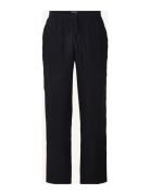 Casual Linen Pants Bottoms Trousers Linen Trousers Black Lexington Clo...