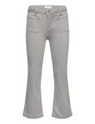 Flared Jeans With Pocket Bottoms Jeans Bootcut Jeans Grey Mango