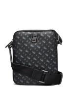 B_Icon_M_Ns Zip Bags Crossbody Bags Black BOSS